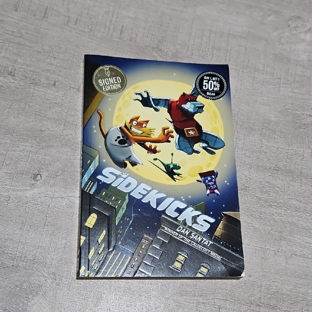 Sidekicks Graphic Novel SIGNED!
